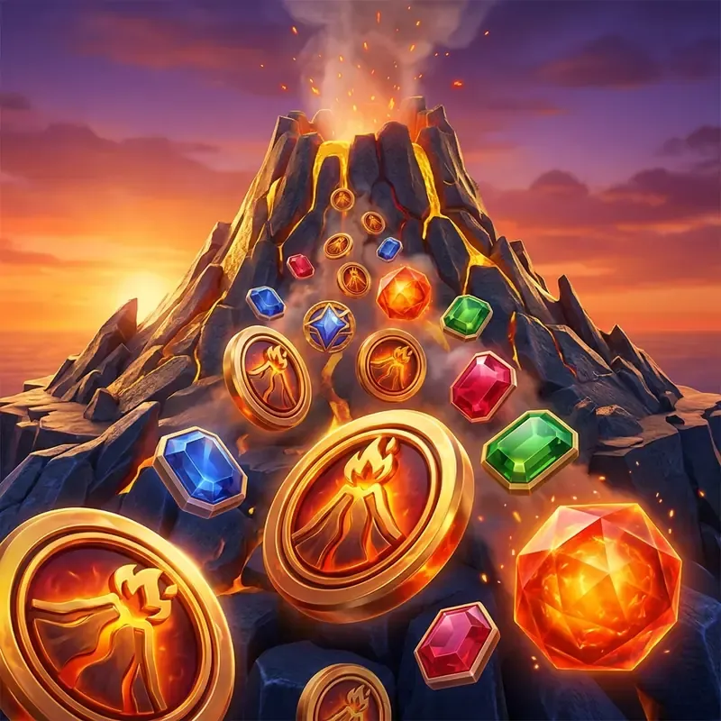 Coin Volcano Slot Review Demo Play