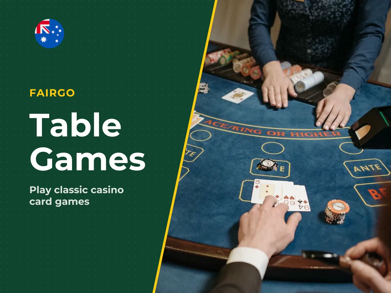 Table Games, Live Casino and Video