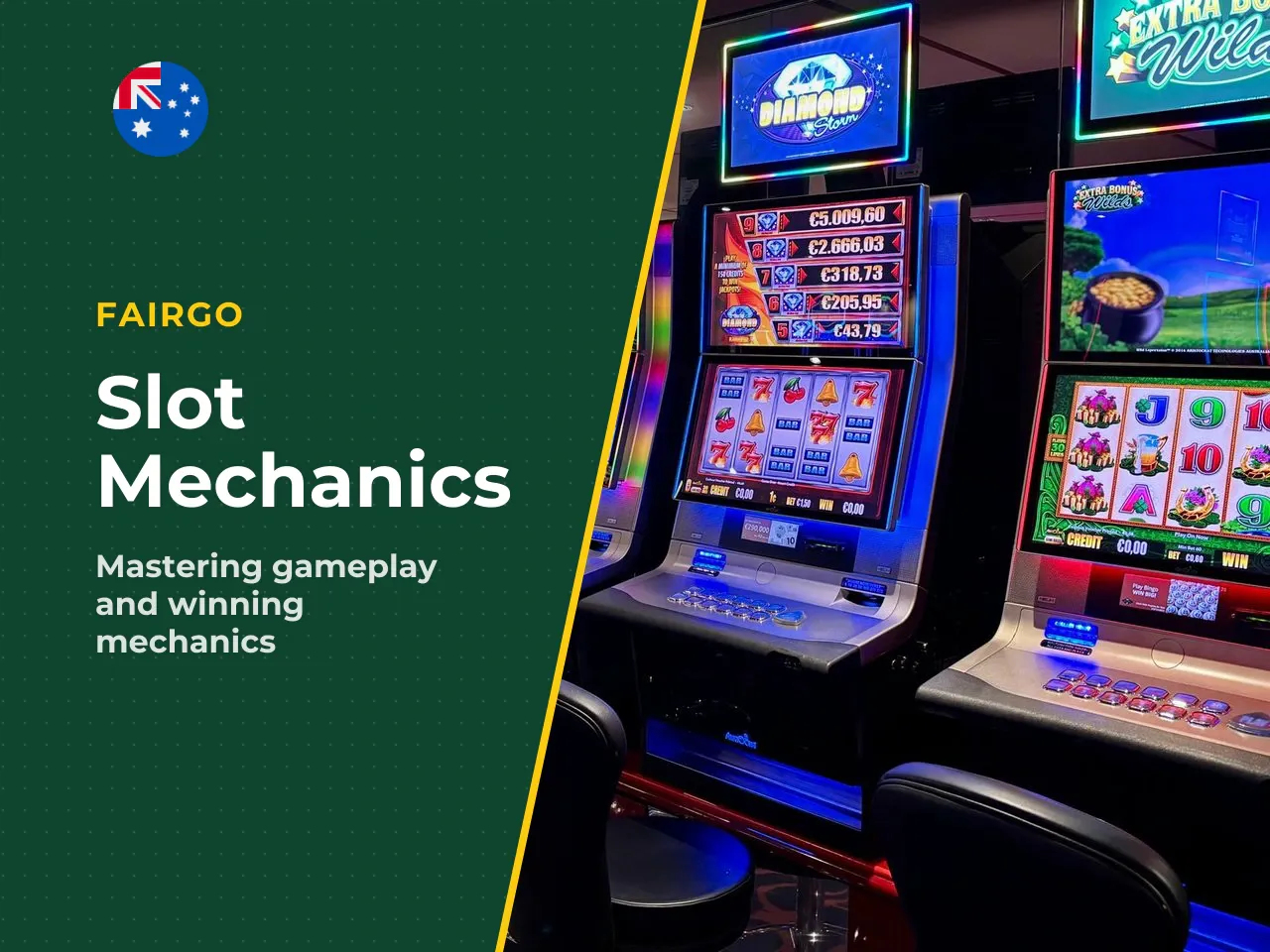 Reels, paylines and winning combinations. The