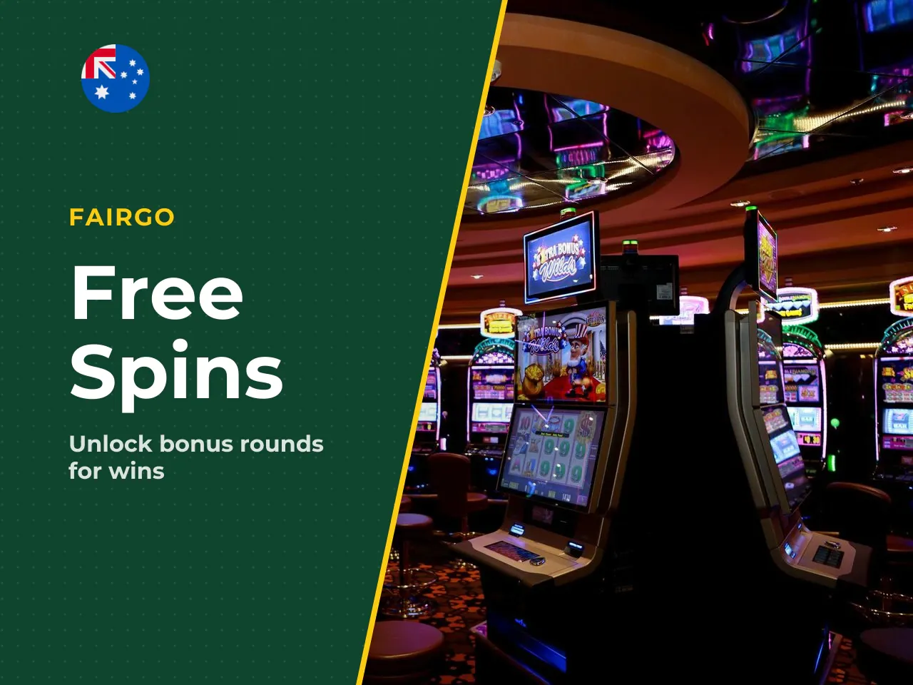 Free Spins and Hold Feature. Landing