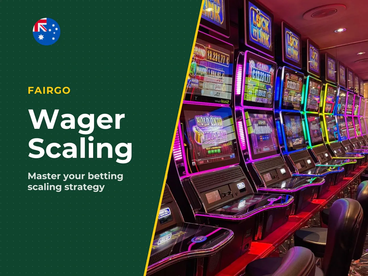 The base wager dictates monetary scaling