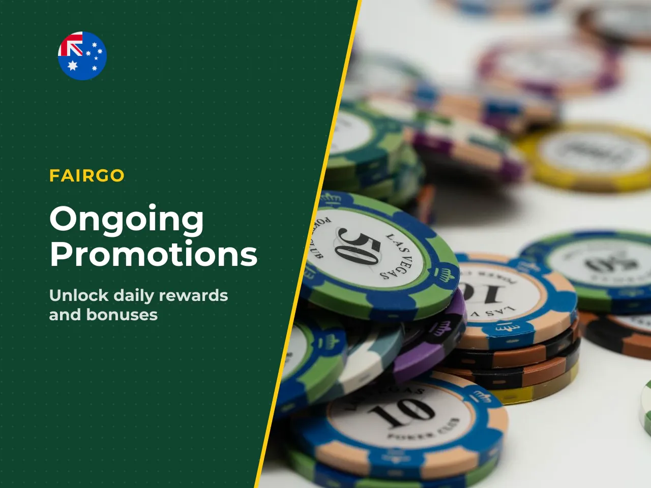 Reload, Cashback and Ongoing Promotions for